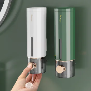 450ml Príručka na Stenu Kúpeľňa Dávkovač tekutého Mydla na Pranie Hand Sanitizer Rodinný Hotel Sprchový Gél Kúpeľňových Doplnkov
