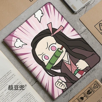Démon Vrah Anime Kamado Nezuko puzdro Pre iPad Vzduchu 4 5 10.9 Mini 5 6 Prípade Luxusné Silikónové Pre Pro 12.9 11 palcový iPad 10. Prípade