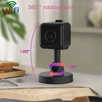 Mini WiFi Kamera HD 1080p Diaľkové Bezdrôtové nočné Videnie Bezpečnostné Kamery Vonkajšie Športové Domov Surveillance Camera Detekcia Pohybu