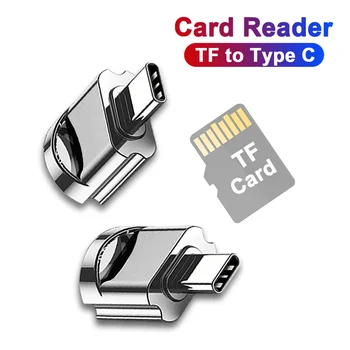 TF Kariet Micro-SD Karty, Micro USB, Typ C OTG Adaptér Pamäťovej Karty do USB C Vysoká Rýchlosť Pre Macbook Xiao POCO Samsung