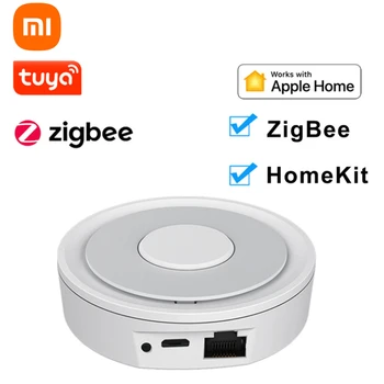 Xiao HomeKit ZigBee Bránou Hub Smart Home Most APLIKÁCIU Diaľkové Ovládanie Práce S Apple HomeKit Alexa Domovská stránka Google Tuya SmartLife